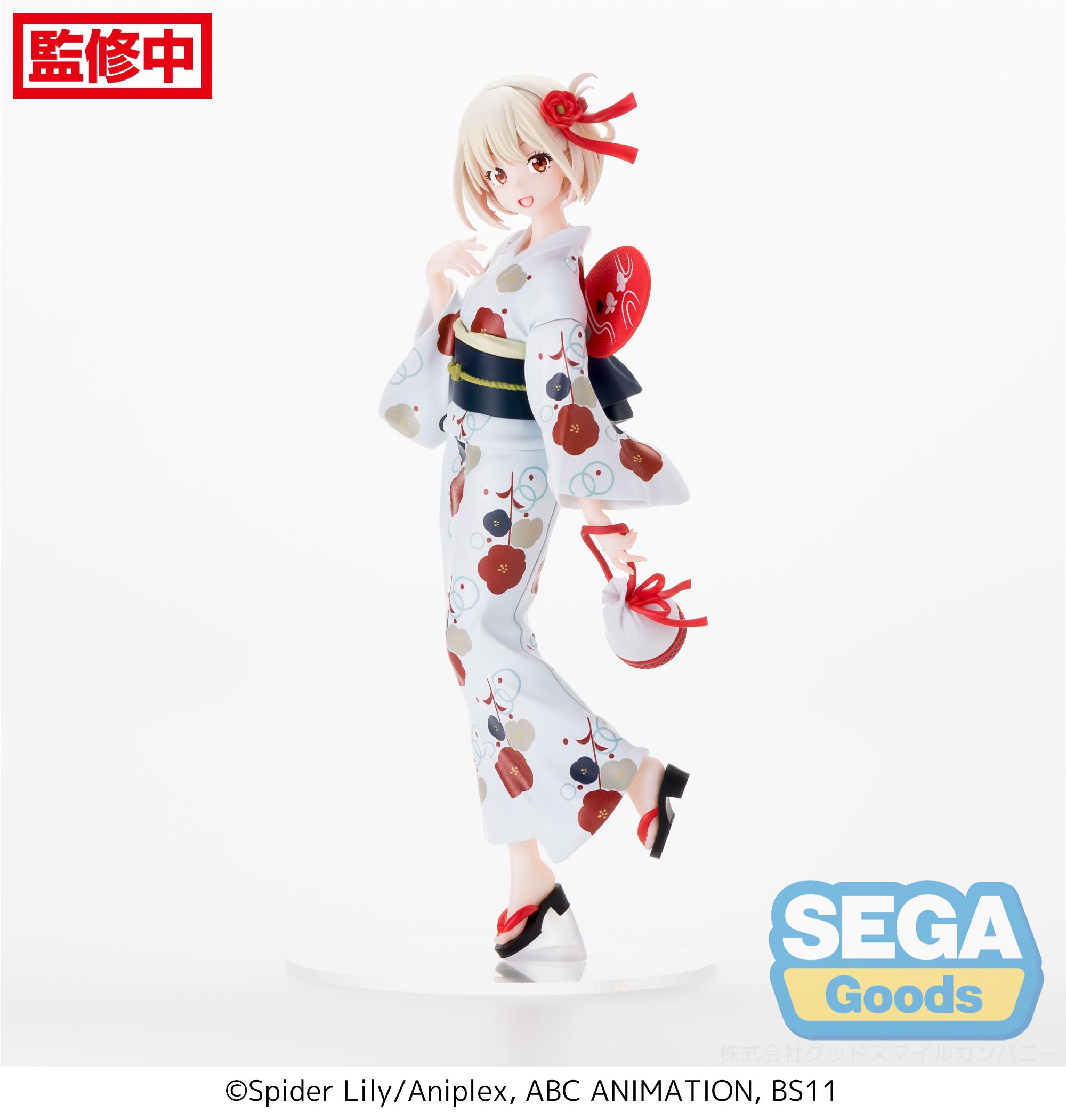 SEGA Luminasta Chisato Nishikigi Going Out in a Yukata  "Lycoris Recoil " Figurine