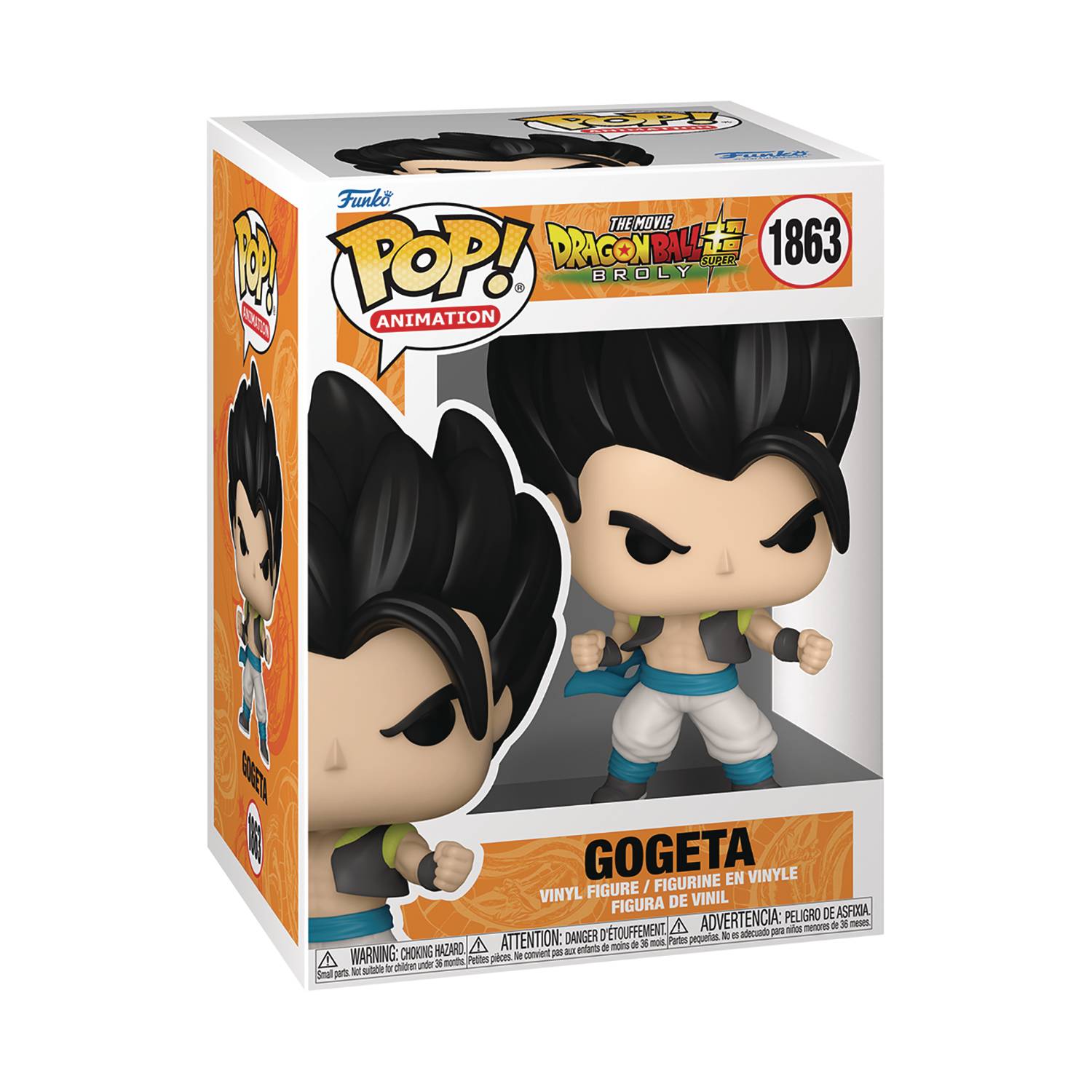 Animation POP : DBS:B- Gogeta avec CH