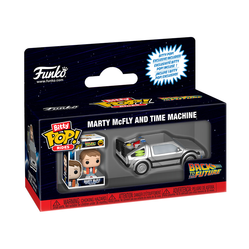 FUNKO Bitty POP Ride : BTTF - Machine à remonter le temps