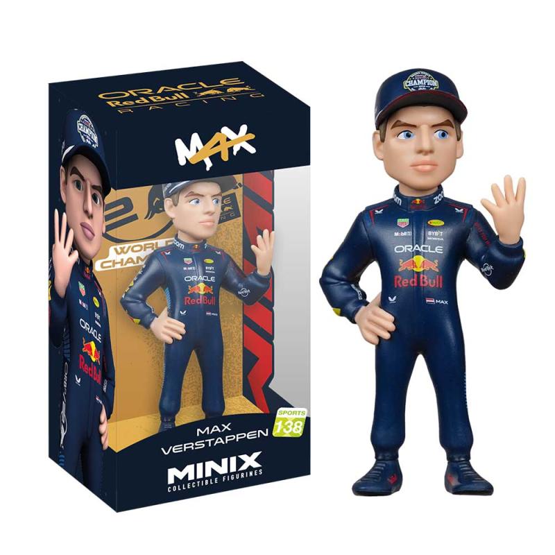 Minix Sports 3.75 Inch Figure Red Bull Max Verstappen #138