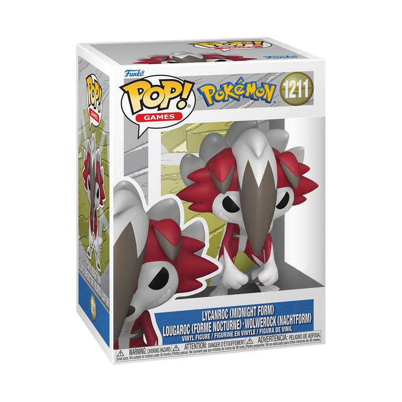 Funko Pop! Pokémon Lycanroc (Midnight Form)