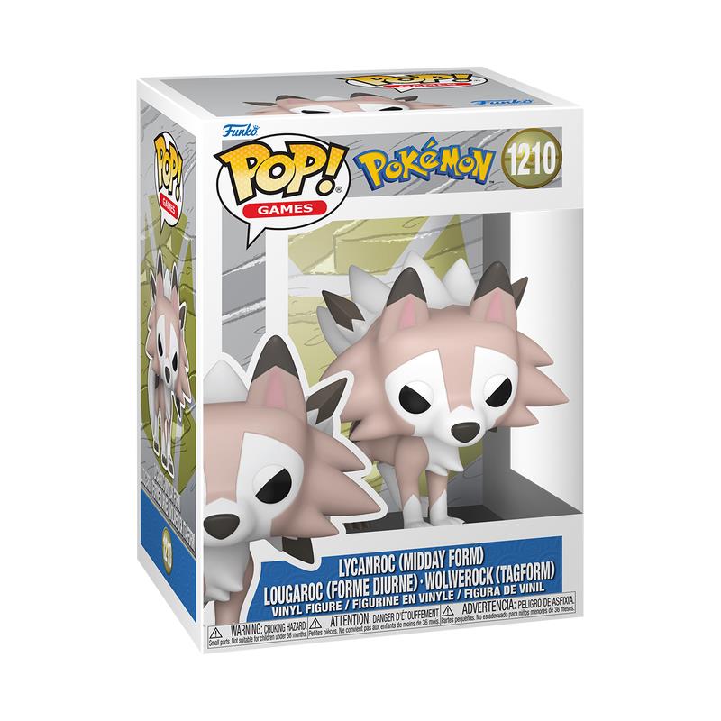Funko Pop!  Pokémon Lycanroc (Midday Form)
