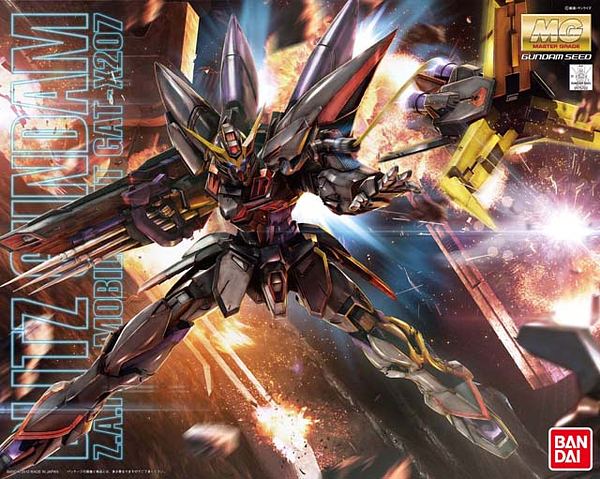 BANDAI Hobby MG 1/100 Blitz Gundam "Gundam SEED" Kit de modélisation