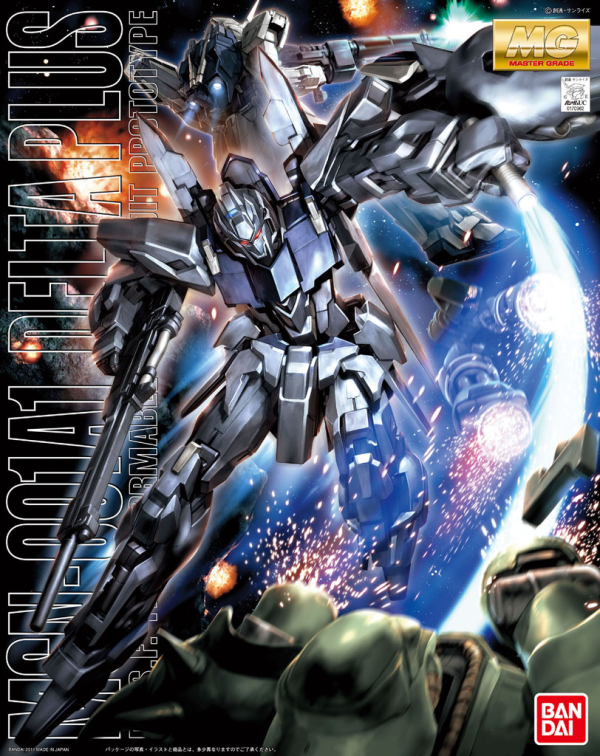 BANDAI Hobby MG 1/100 Delta Plus "Gundam UC" Kit de modélisation