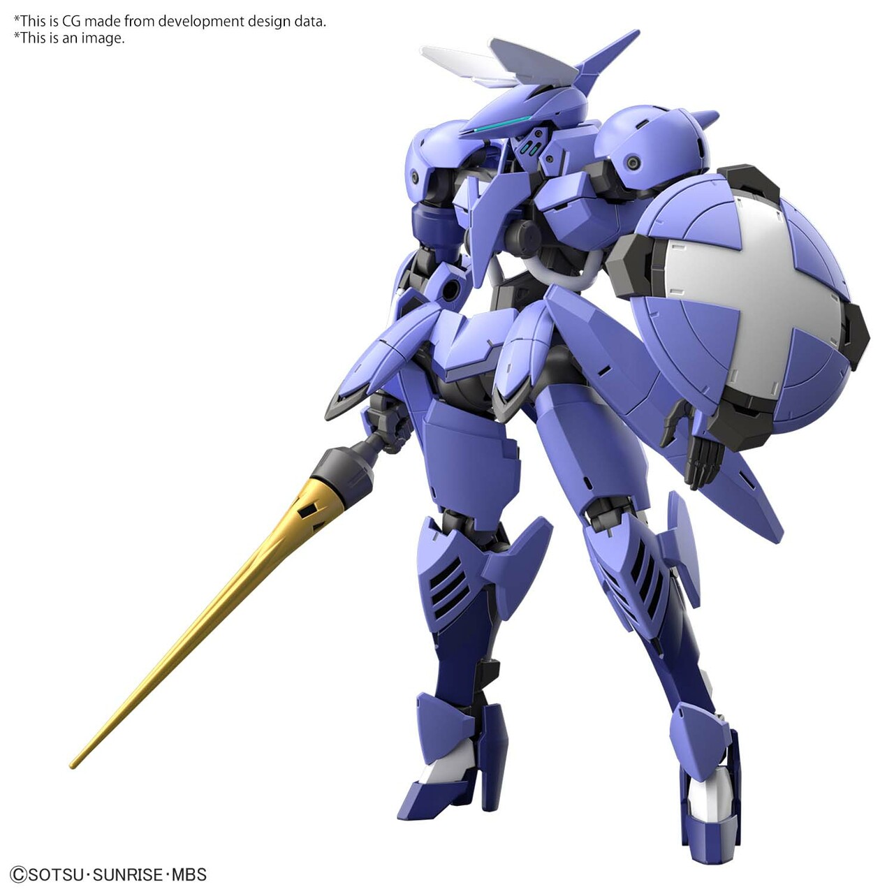 BANDAI Hobby HG IBO 1/144 #45 Sigrun "Gundam Iron-Blooded Orphans"Kit de modélisation