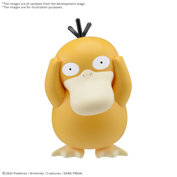 BANDAI Hobby Pokemon Model Kit Quick !! 21 PSYDUCK | Kit d'assemblage simple | Pas d'outils | Pas de peinture | S'ajuste et ...