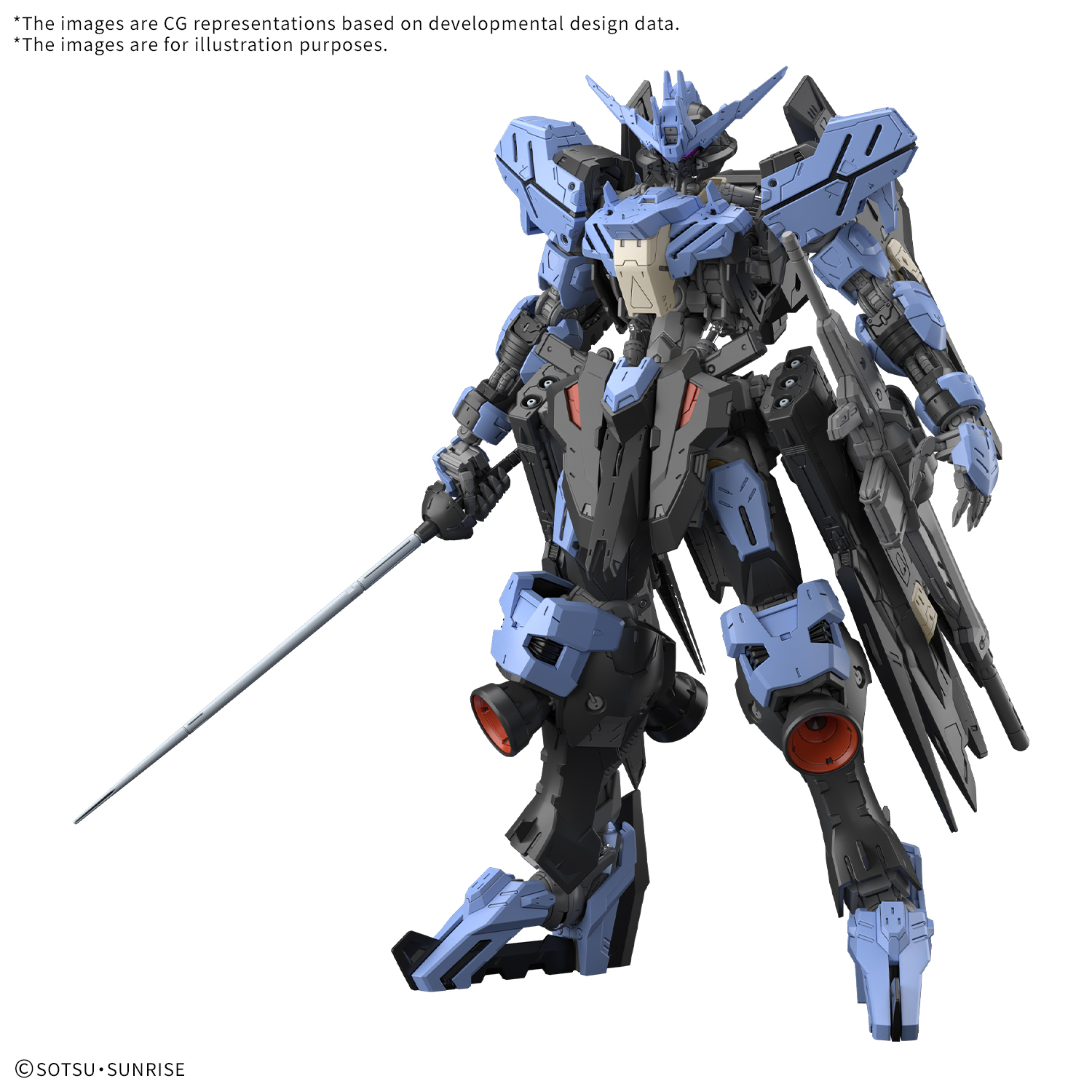 BANDAI Hobby MG 1/100 Gundam Vidar " Gundam Iron-Blooded Orphans IBO " Model kit