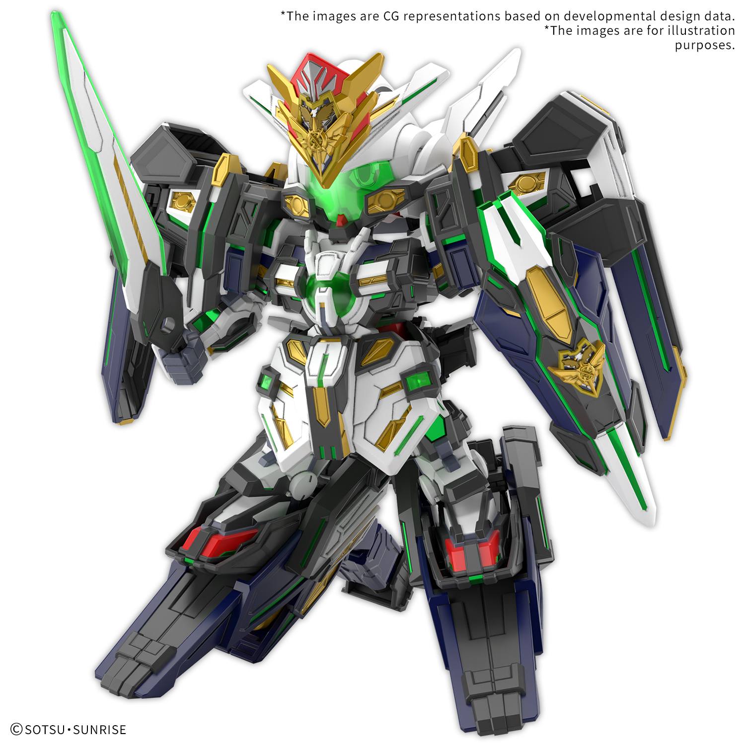 BANDAI HOBBY SDW HEROES GF GUNDAM ASTRAEA TYPE-B Kit de modélisation