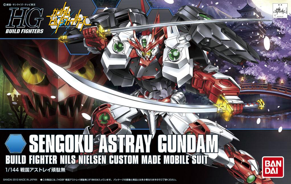 BANDAI Hobby HGBF 1/144 #07 Sengoku Astray Gundam 'Gundam Build Fighters' 'Kit de modélisation
