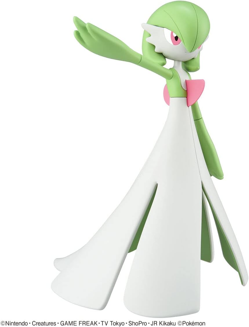 BANDAI Hobby Pokemon Model Kit Gardevoir | Simple Assembly Kit | No Tools | No Paint | Fit & Snap By Hand!  (Pokemon Figure Kit