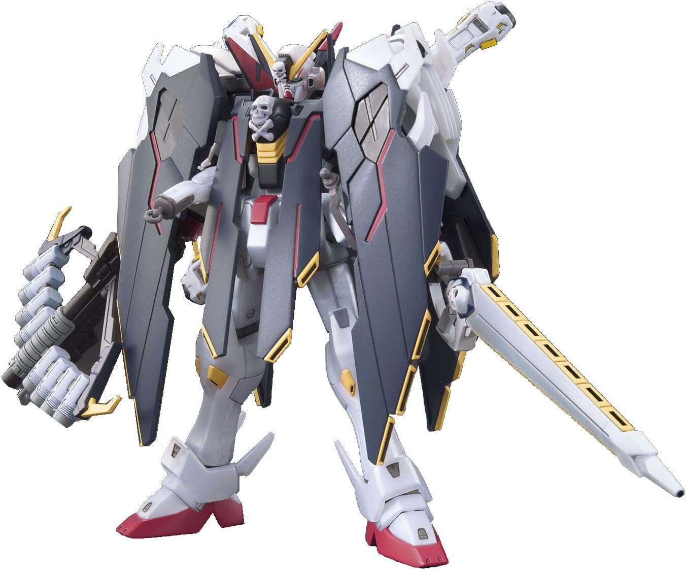 BANDAI Hobby HGBF 1/144 #35 Crossbone Gundam X-1 Full Cloth (Ver. GBF) "Gundam Build Fighters Try" Kit de modélisation