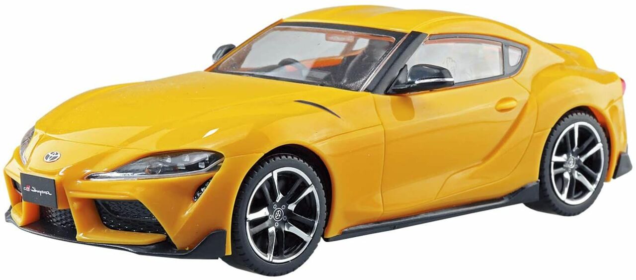 Aoshima 1/32 SNAP KIT #10-D Toyota GR Supra (Lightning Yellow) Kit de modélisation | Pas besoin de colle | S'enclenche à la ...