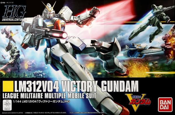 BANDAI Hobby HGUC 1/144 #165 LM312V04 Victory Gundam "V Gundam" Model Kit