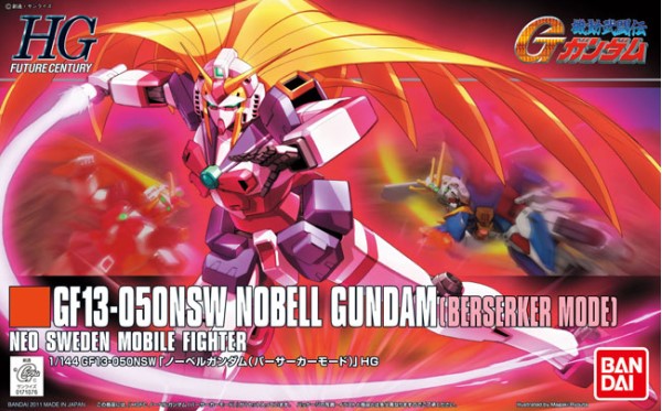 BANDAI HOBBY HGFC Nobell Gundam Berserker Model kit