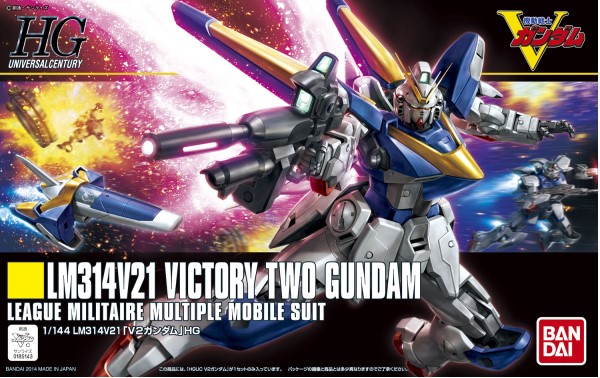 BANDAI Hobby HGUC 1/144 #169 Victory Two Gundam Model Kit