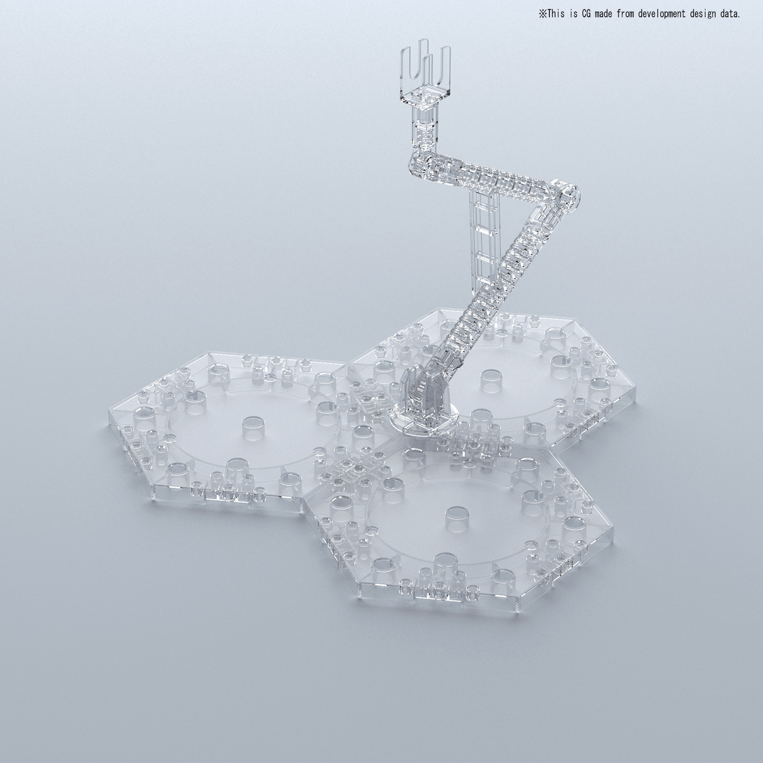 BANDAI HOBBY Action Base 4 Clear [1/15]