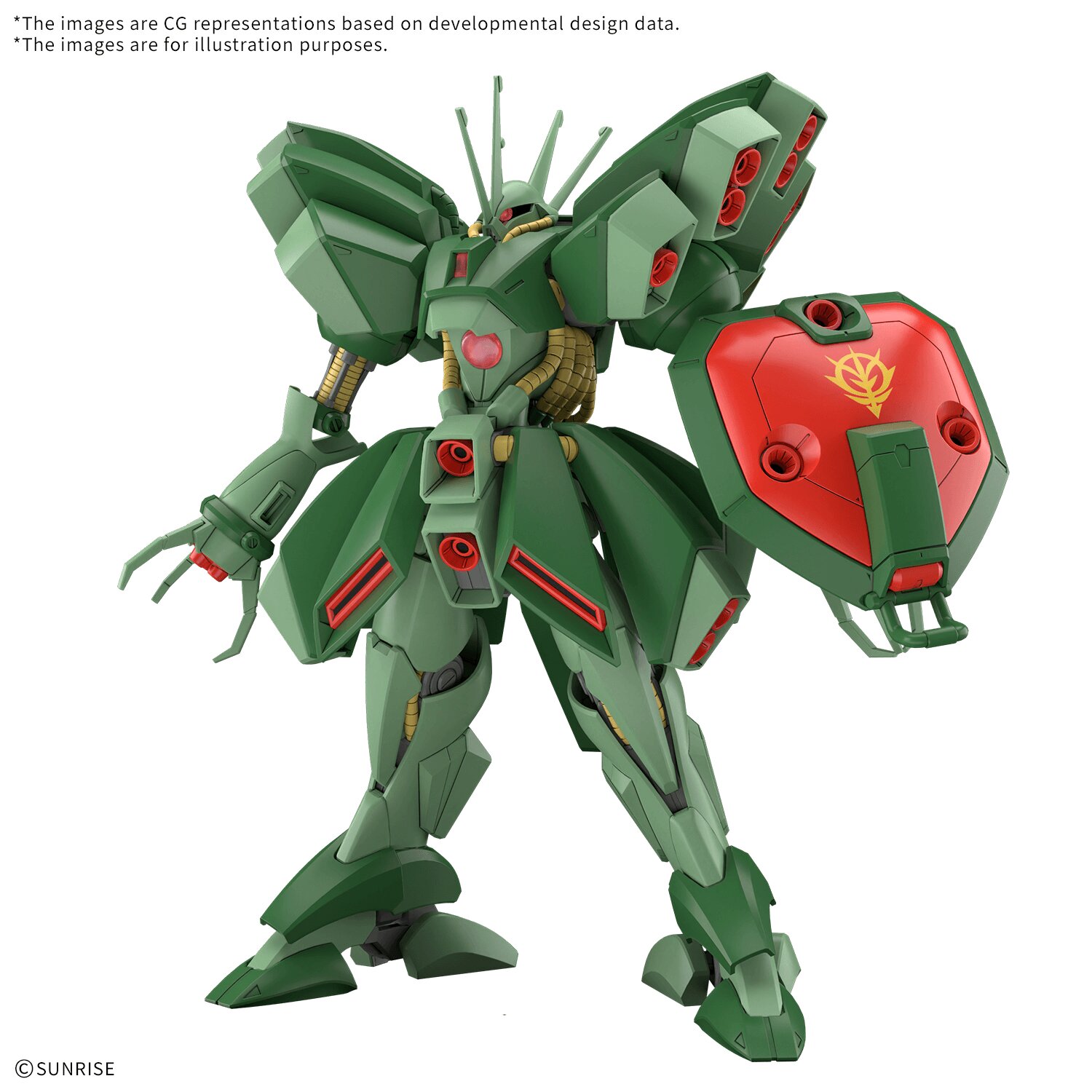 BANDAI Hobby HG 1/144 AMX-103 Hamma-Hamma