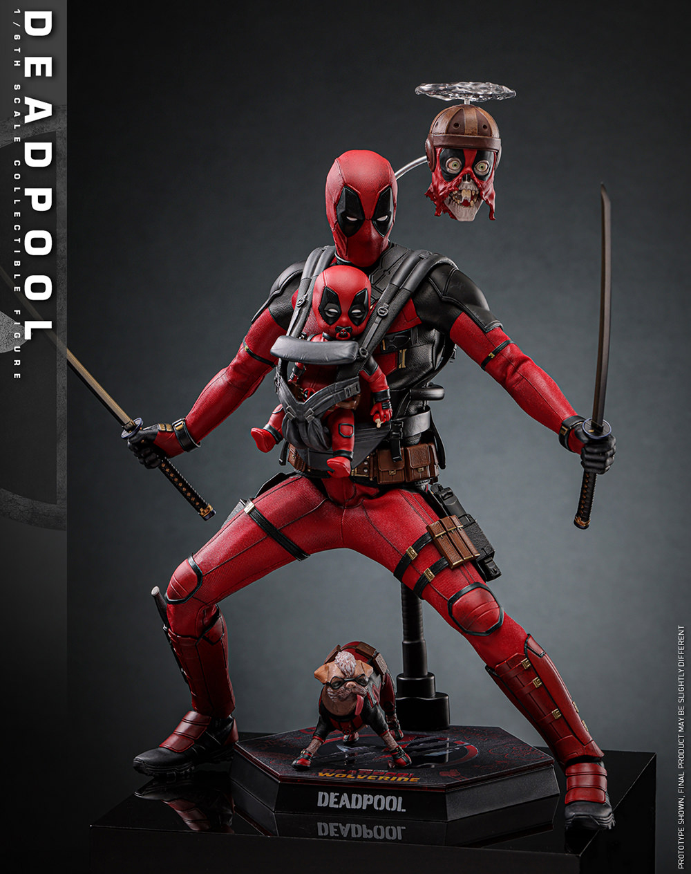 Hot Toys Movie Masterpiece Sixth Scale Deadpool & Wolverine - Deadpool