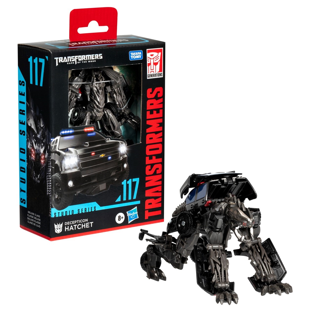 Hasbro Transformers Studio Series Deluxe Class Dark of the Moon Hatchet Action Figure