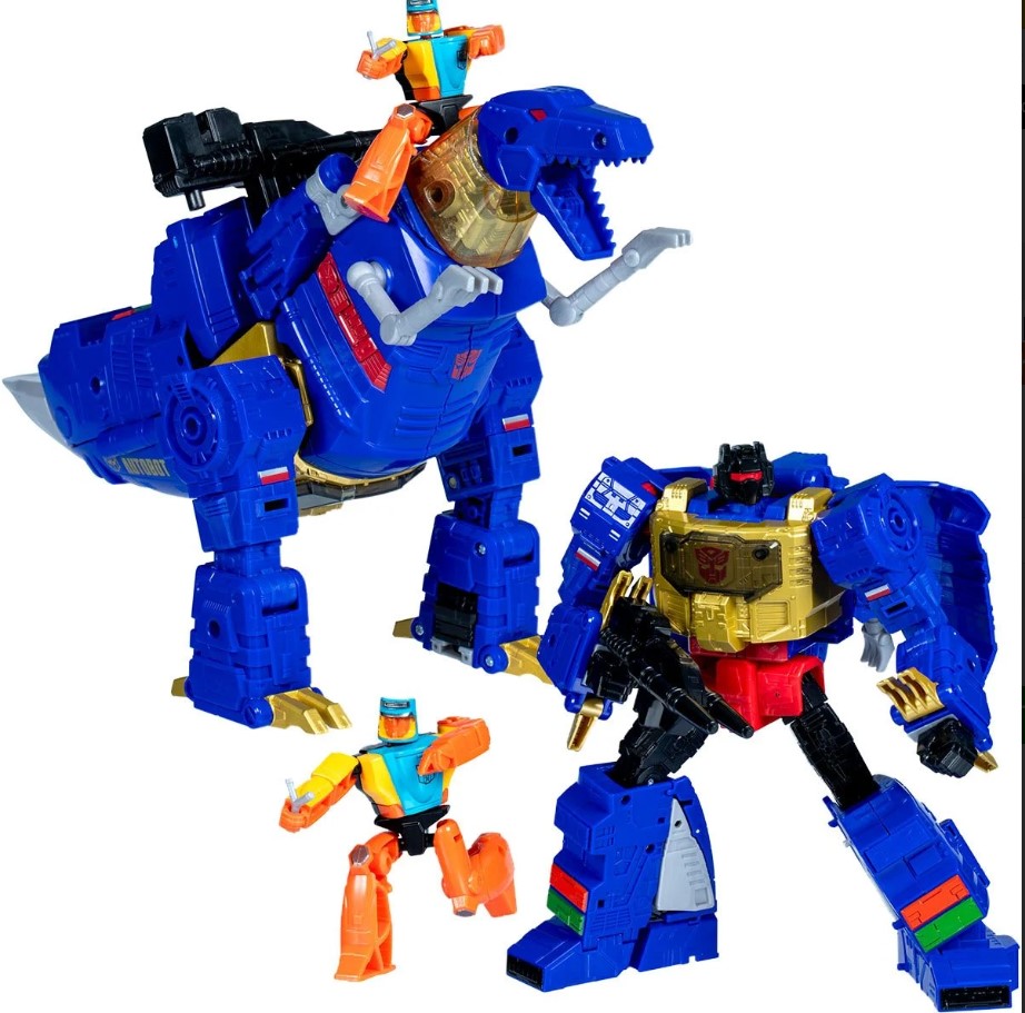 Hasbro Transformers Studio Series Classe Leader Transformers : Age of the Primes Leader G2 Universe Grimlock and Autobot Whe...
