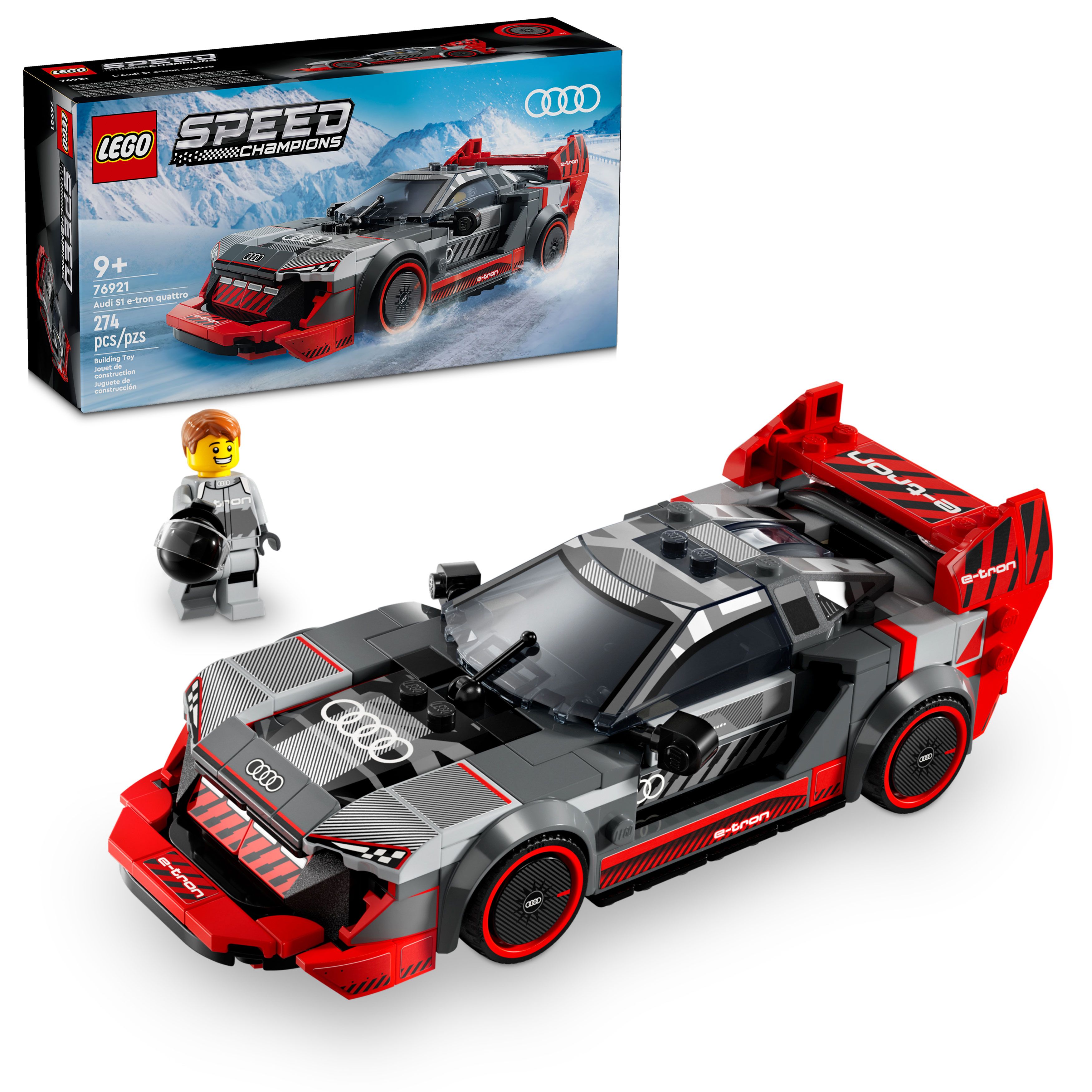 LEGO Speed ​​Champions Audi S1 ​​e-tron quattro Voiture de course76921