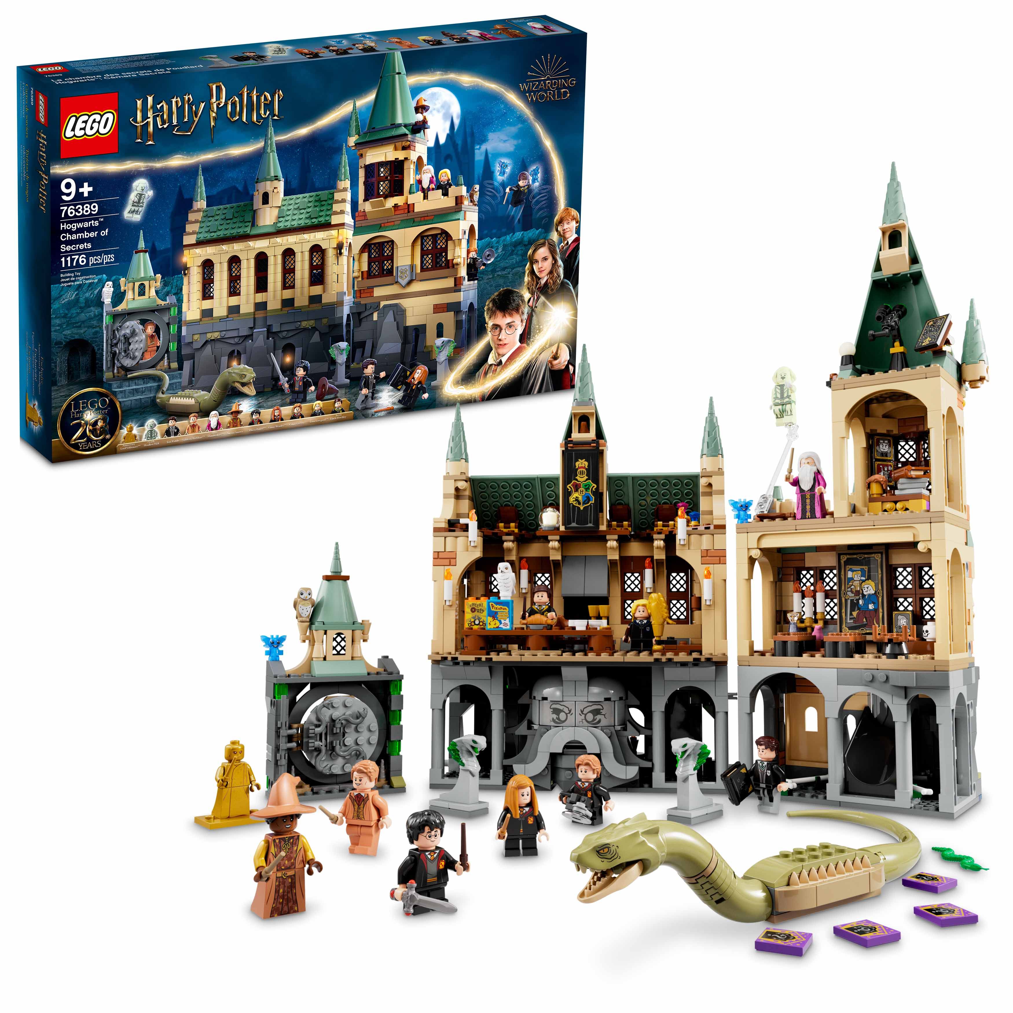 LEGO Harry Potter Hogwarts Chamber of Secrets 76389 Building Kit with