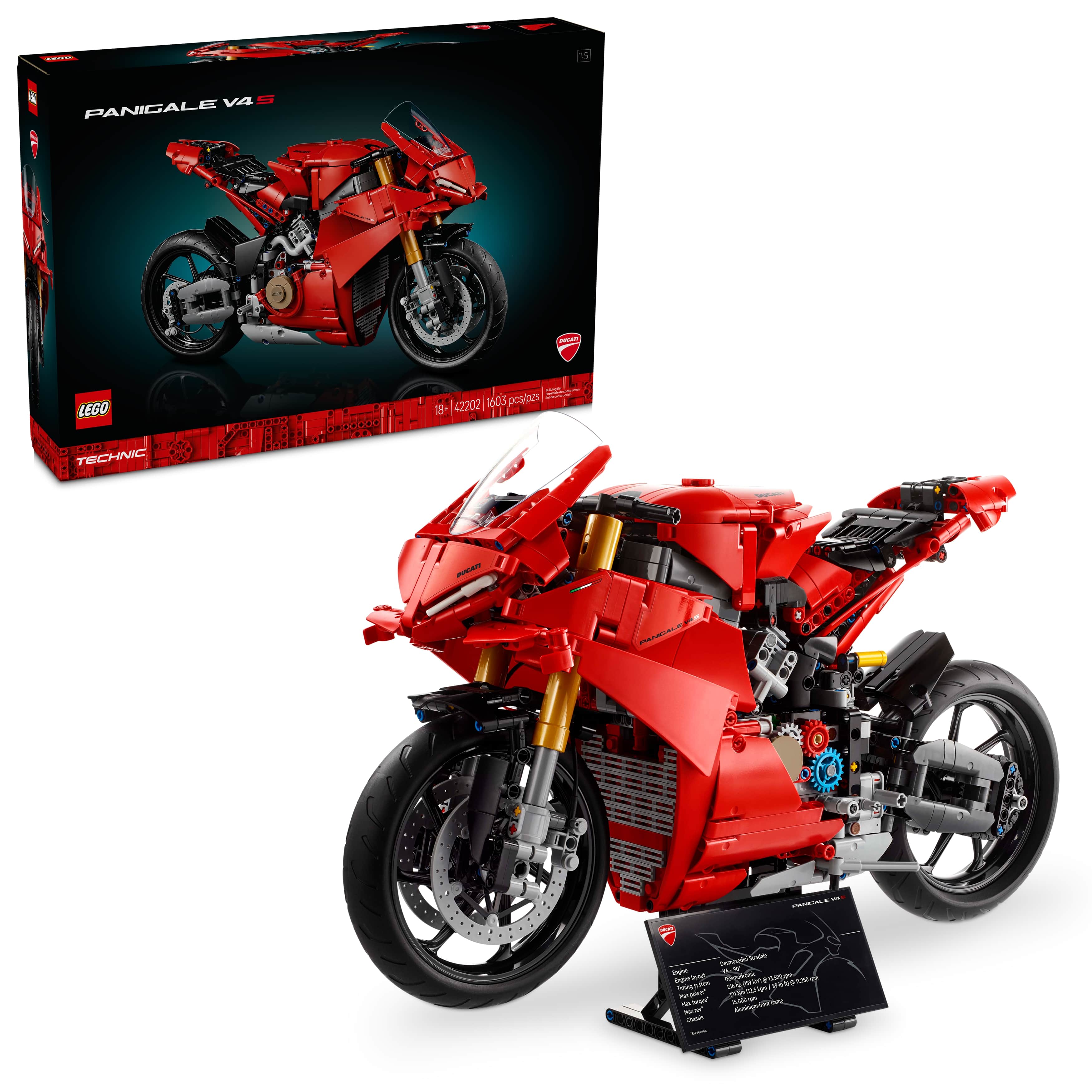 LEGO Technic La moto Ducati Panigale V4 S Ensemble de construction de