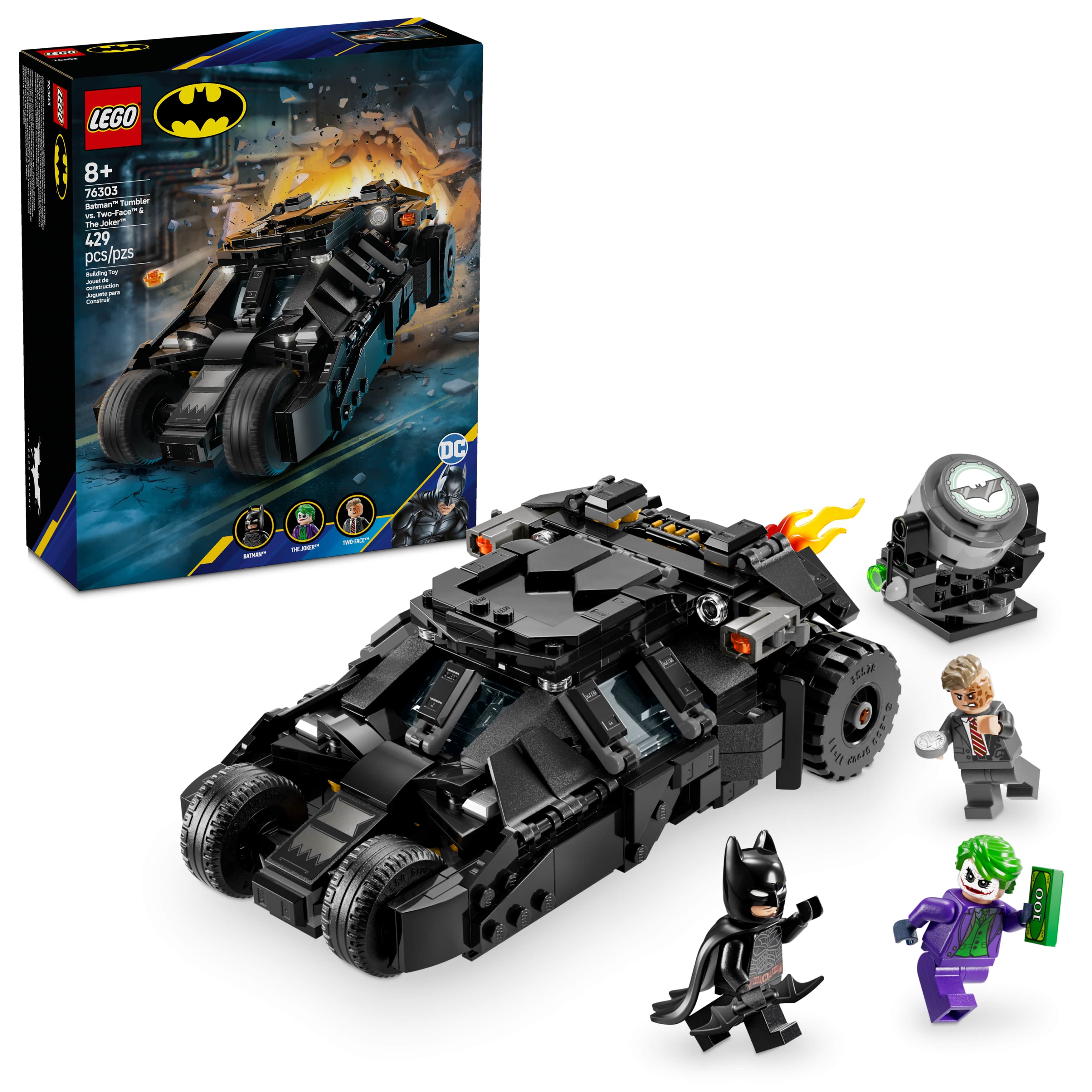 LEGO DC Batman : La Tumbler de Batman contre Double-Face et le Joker ,