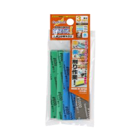 GodHand Kamiyasu Bâton de ponçage 3mm - Assortiment =B pour modèles en plastique GH-KS3-A3B