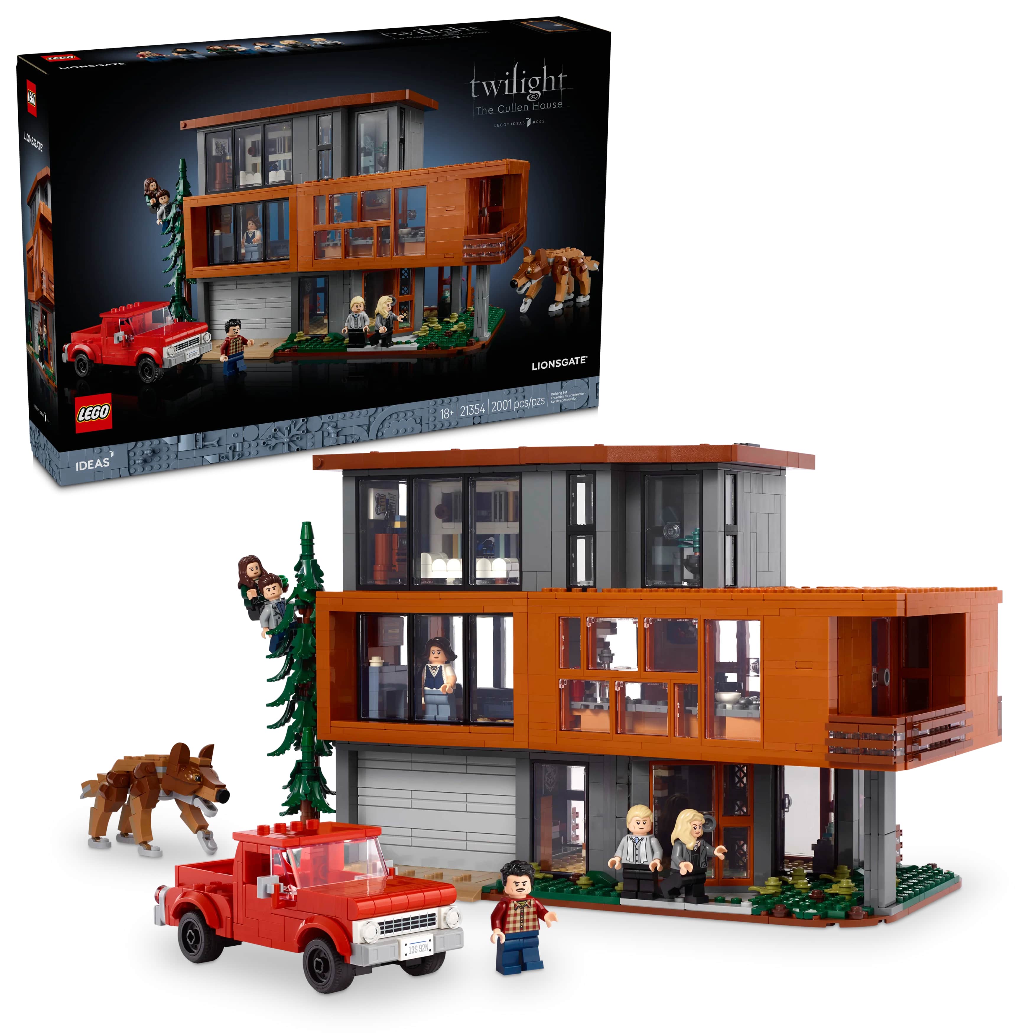 LEGO Ideas Twilight The Cullen House, Movie Memorabilia 21354