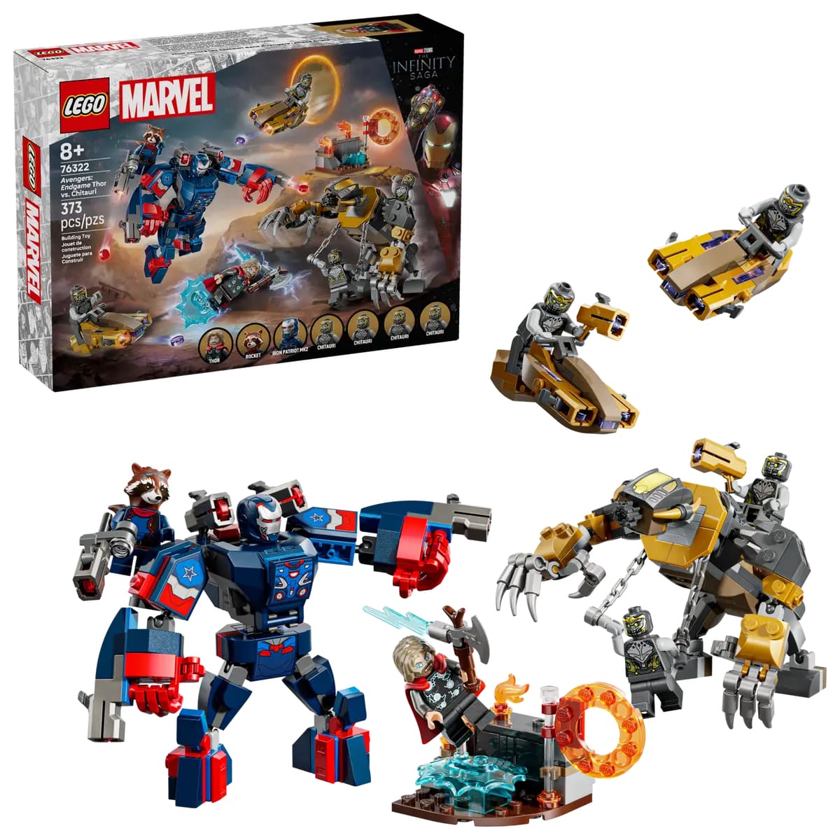 LEGO Marvel Avengers: Endgame Thor vs. Chitauri 76322