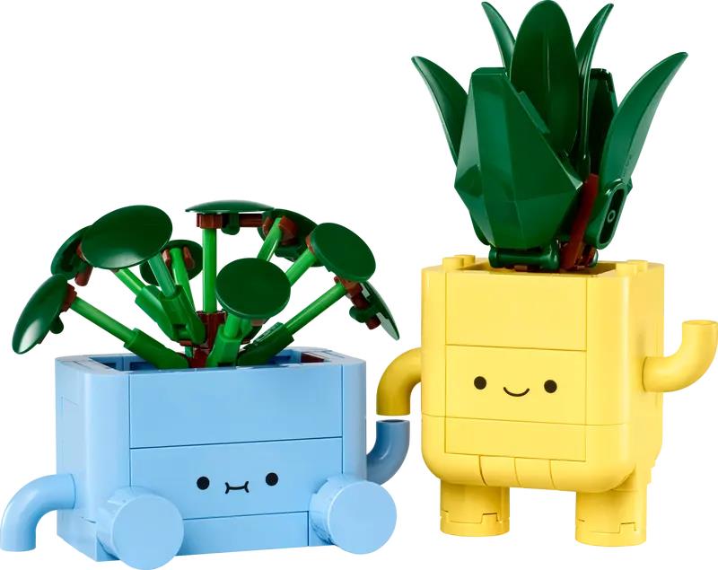 LEGO Botanicals Happy Plants Shelf Decor 10349