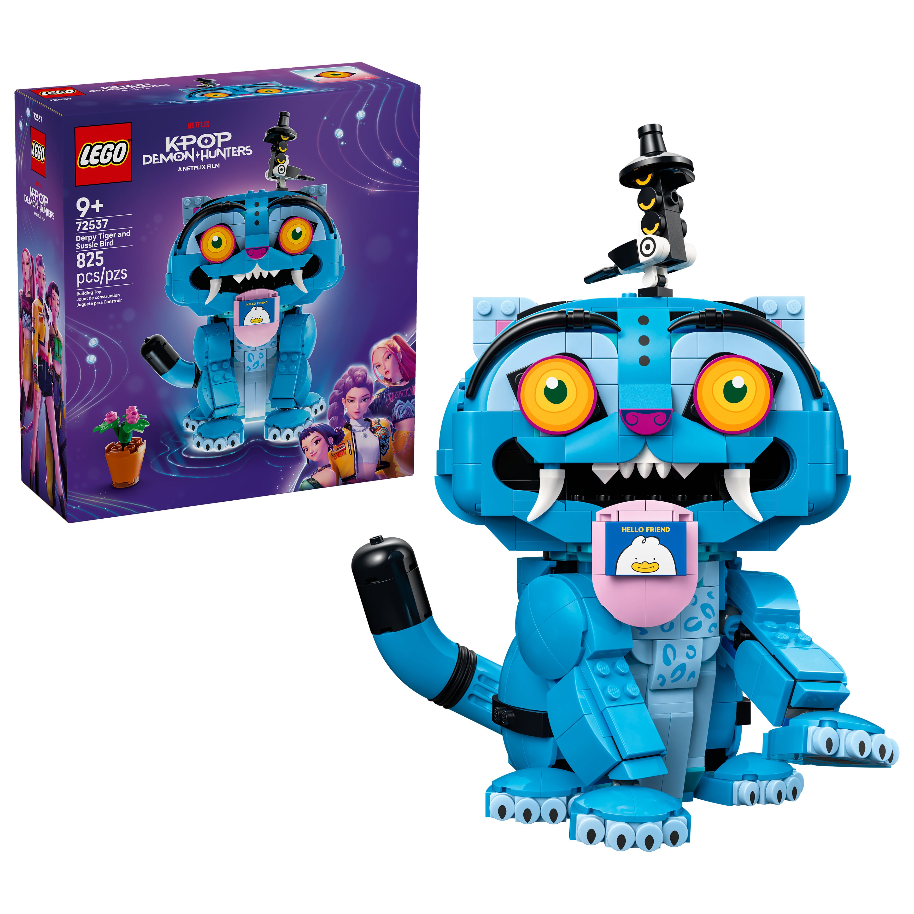 LEGO KPop Demon Hunters Derpy Tiger and Sussie Bird 72537