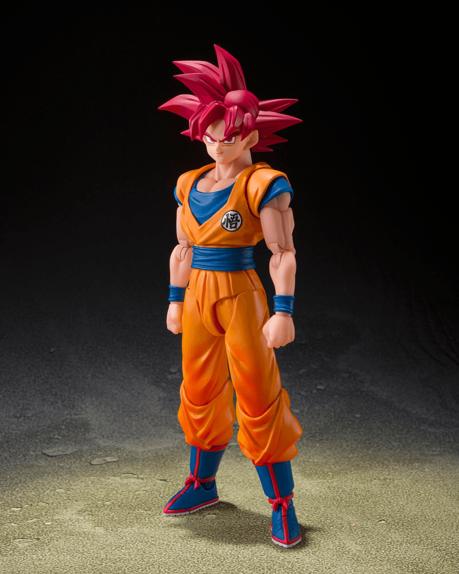 BANDAI SHF Dragon Ball Super Saiyan God Son Goku God Aura