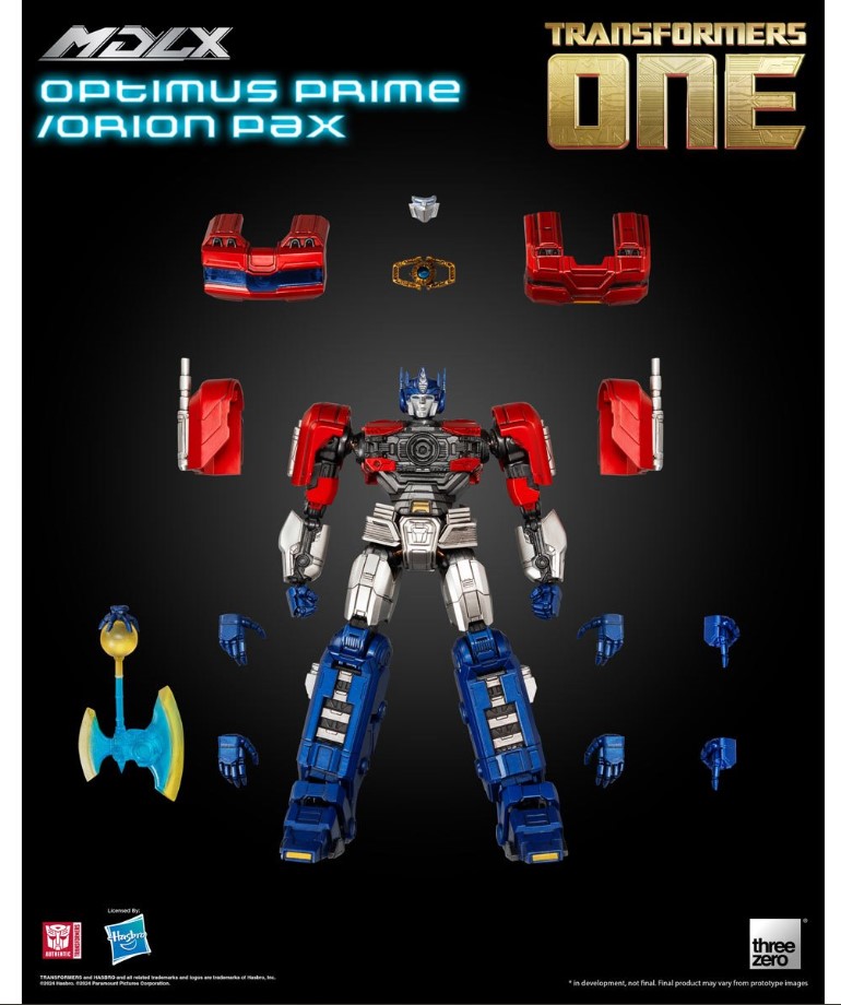 Threezero Transformers One Optimus Prime/Orion Pax MDLX