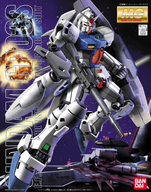 BANDAI Hobby MG 1/100 RX-78 GP03S Gundam GP03 (Stamen) 'Gundam 0083' Kit de modélisation
