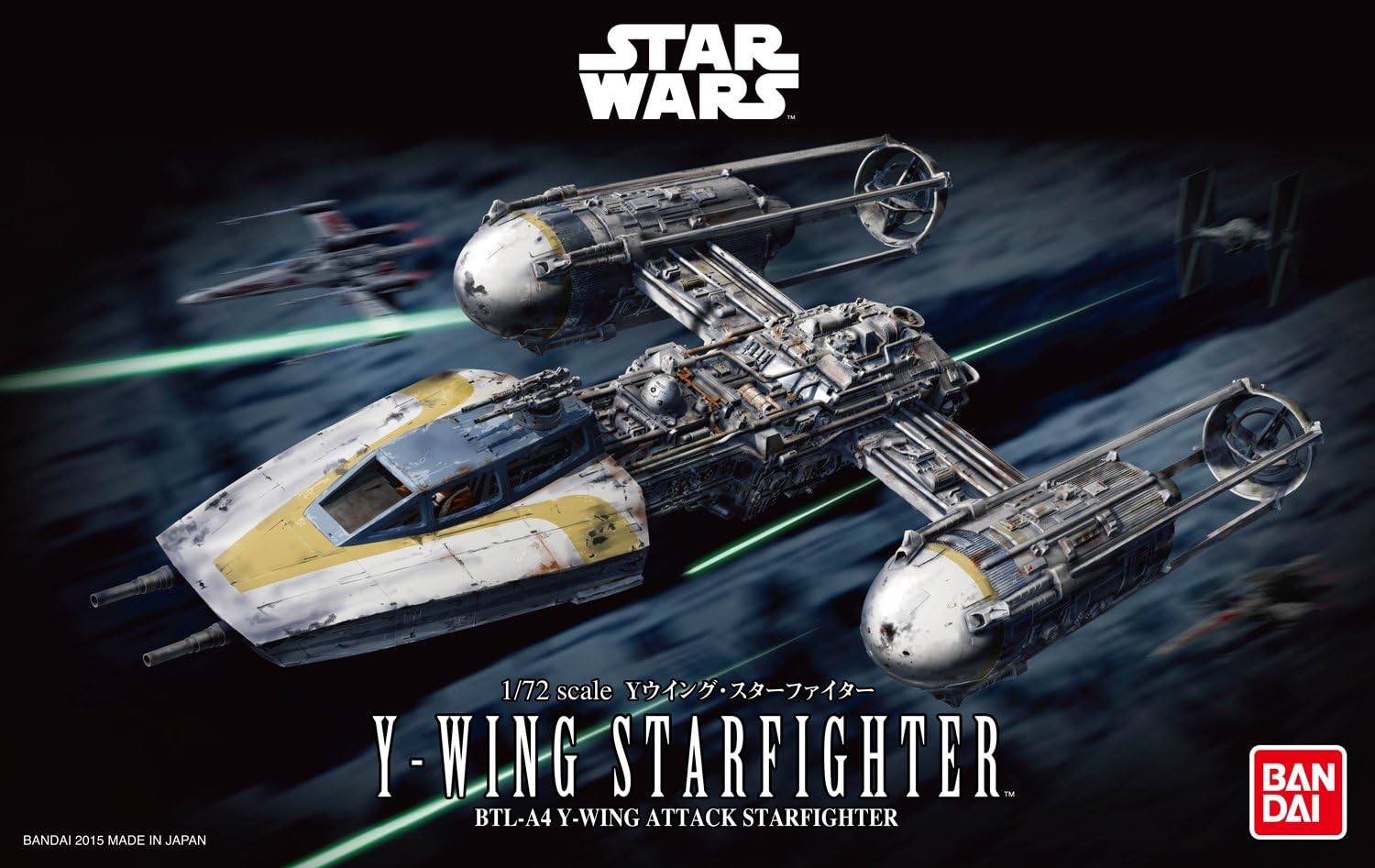BANDAI Hobby 1/72 Y-Wing Starfighter "STAR WARS" Model kit