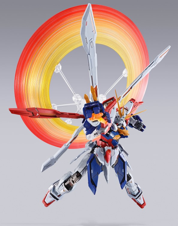 Bandai x Tamashii Nations Metal Build Burning Gundam & Burning Gundam