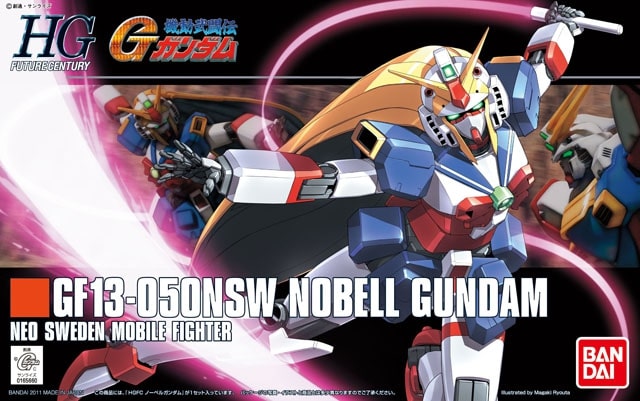 BANDAI HOBBY HG HGFC 1/144 NOBELL GUNDAM