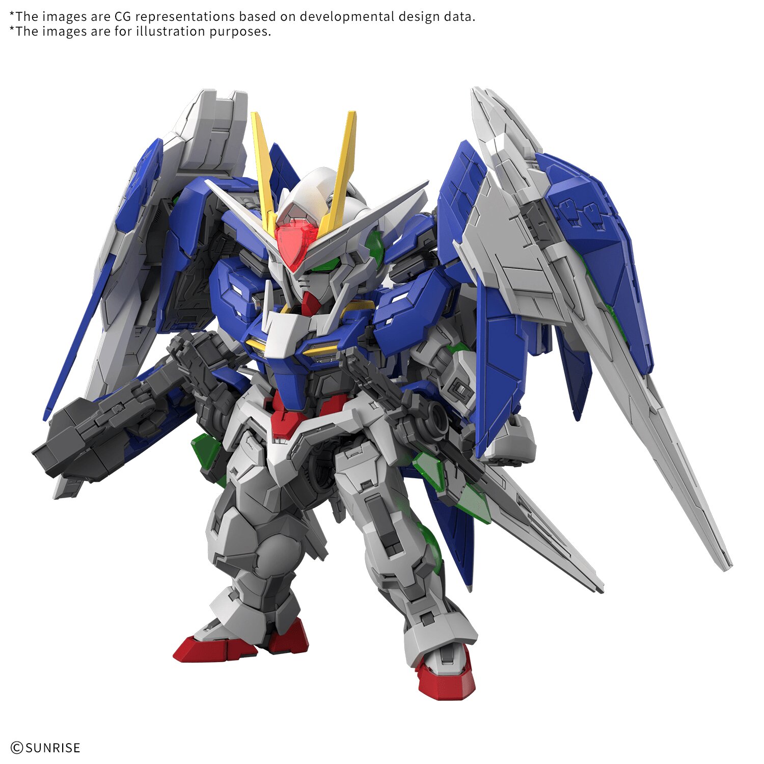 BANDAI Hobby MGSD GUNDAM 00 RAISER Model Kit