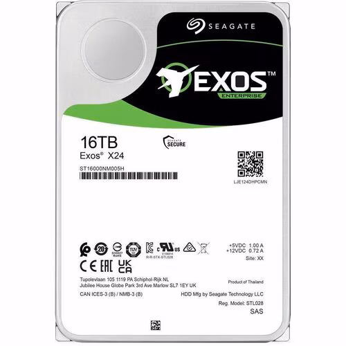 SEAGATE Exos X24 ST16000NM005H 16 To SAS
