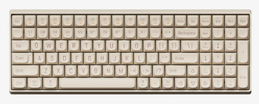 LOFREE Touch Tofu Wireless Office Mechanical Keyboard