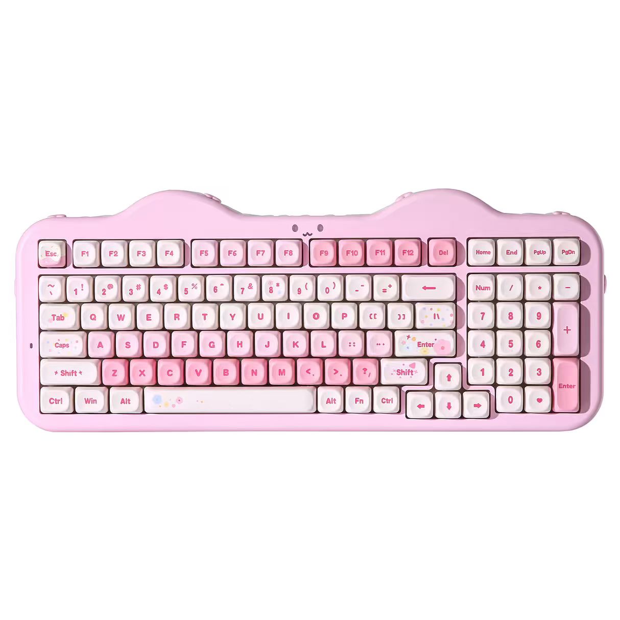 YUNZII C98 Rose Tri-Mode gâteau chaton Custom clavier mécanique
