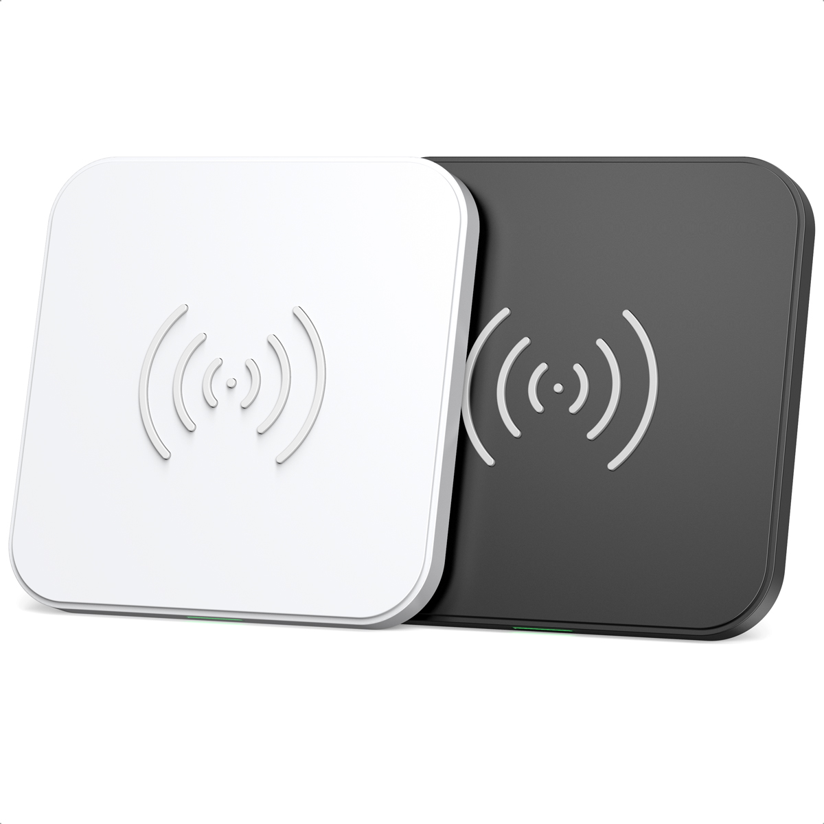 CHOETECH - Chargeur rapide sans fil de 10 W (x2) noir/blanc