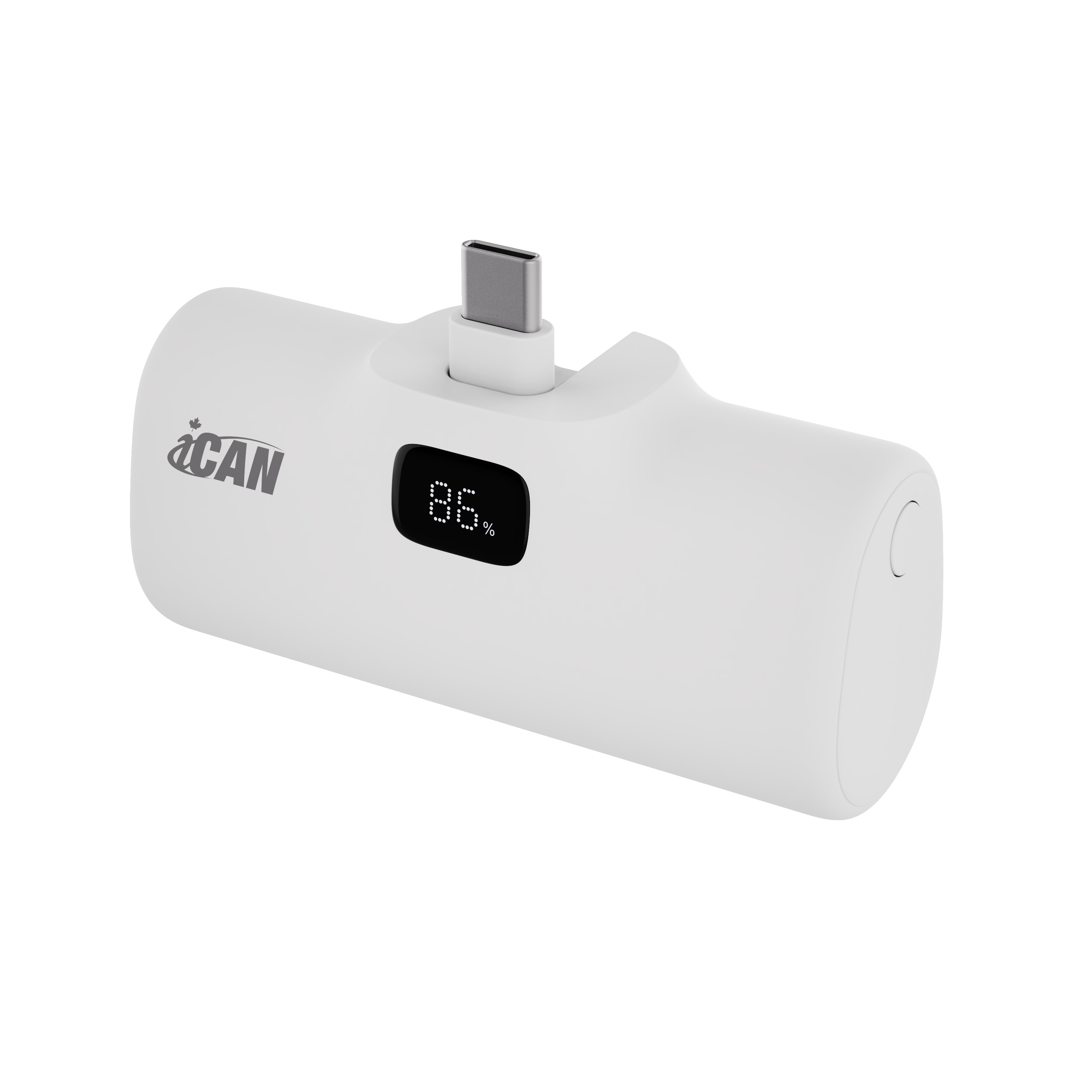 iCAN Batterie externe de 5000 mAh avec port Type-C PD 20 W