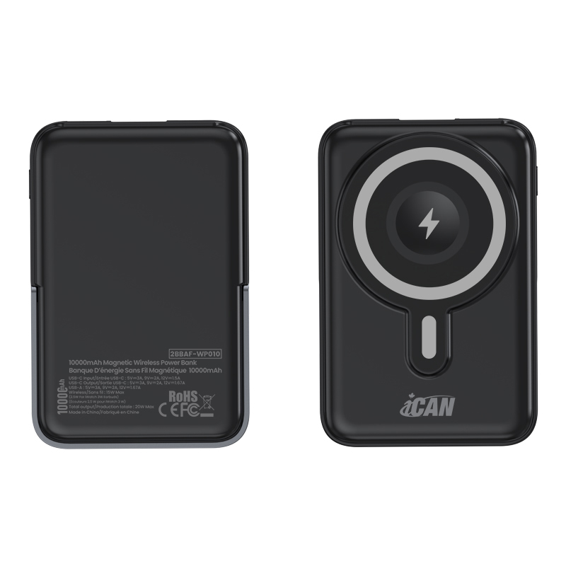 10000mAh Wireless Charge PD20W with Aluminum Phone Stand Power Bank