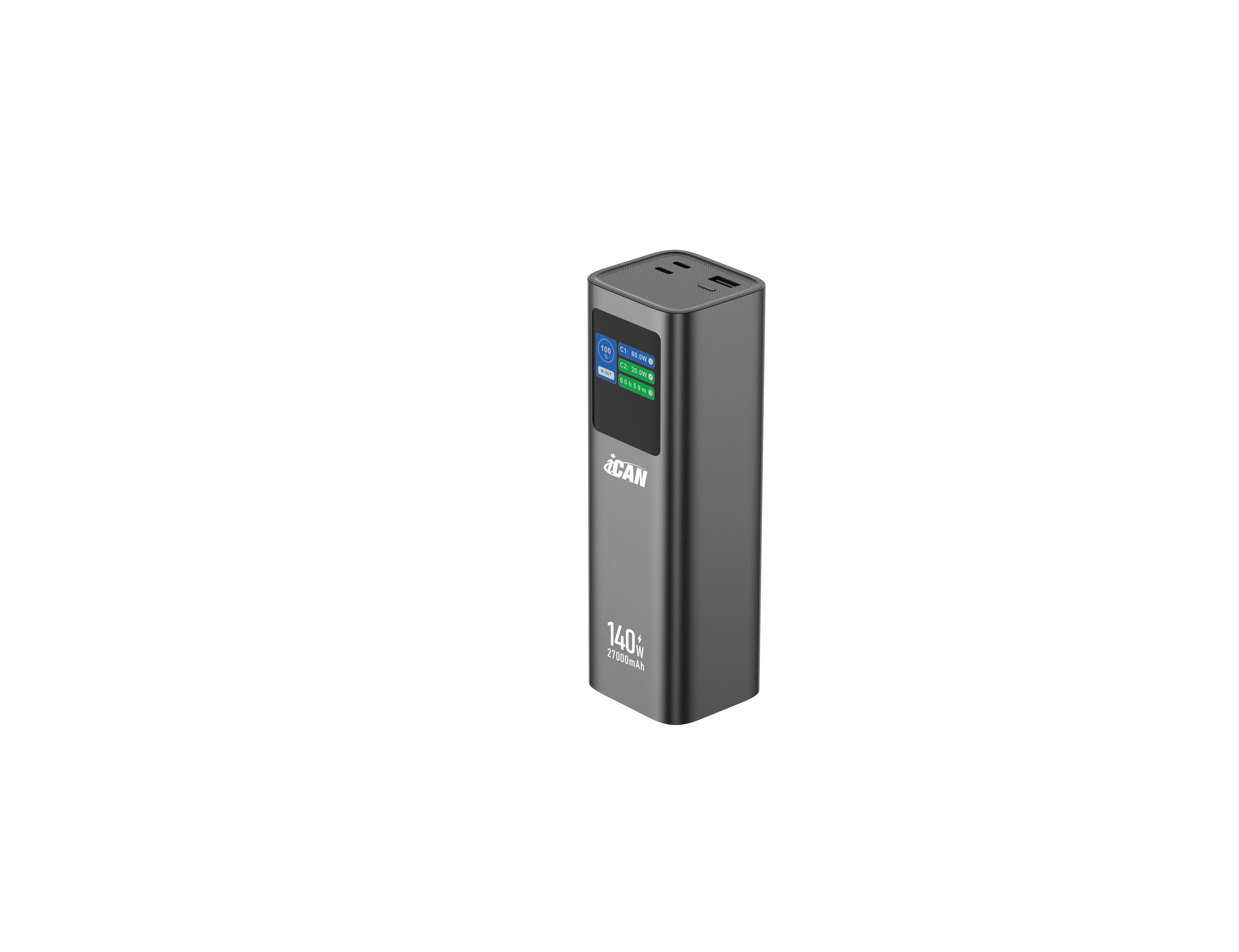 iCAN 27000mAh PD140W Portable Power Bank(Open Box)