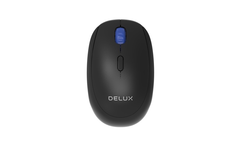 DELUX - Souris optique sans fil de 2,4 Go 2400dpi 4 boutons
