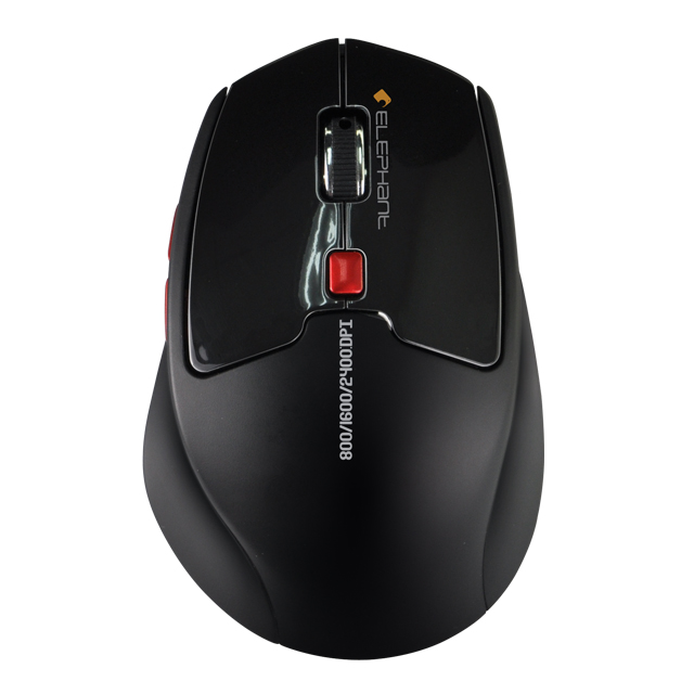 Elephant Wireless Rechargeable mouse [ELE-M523 Black]