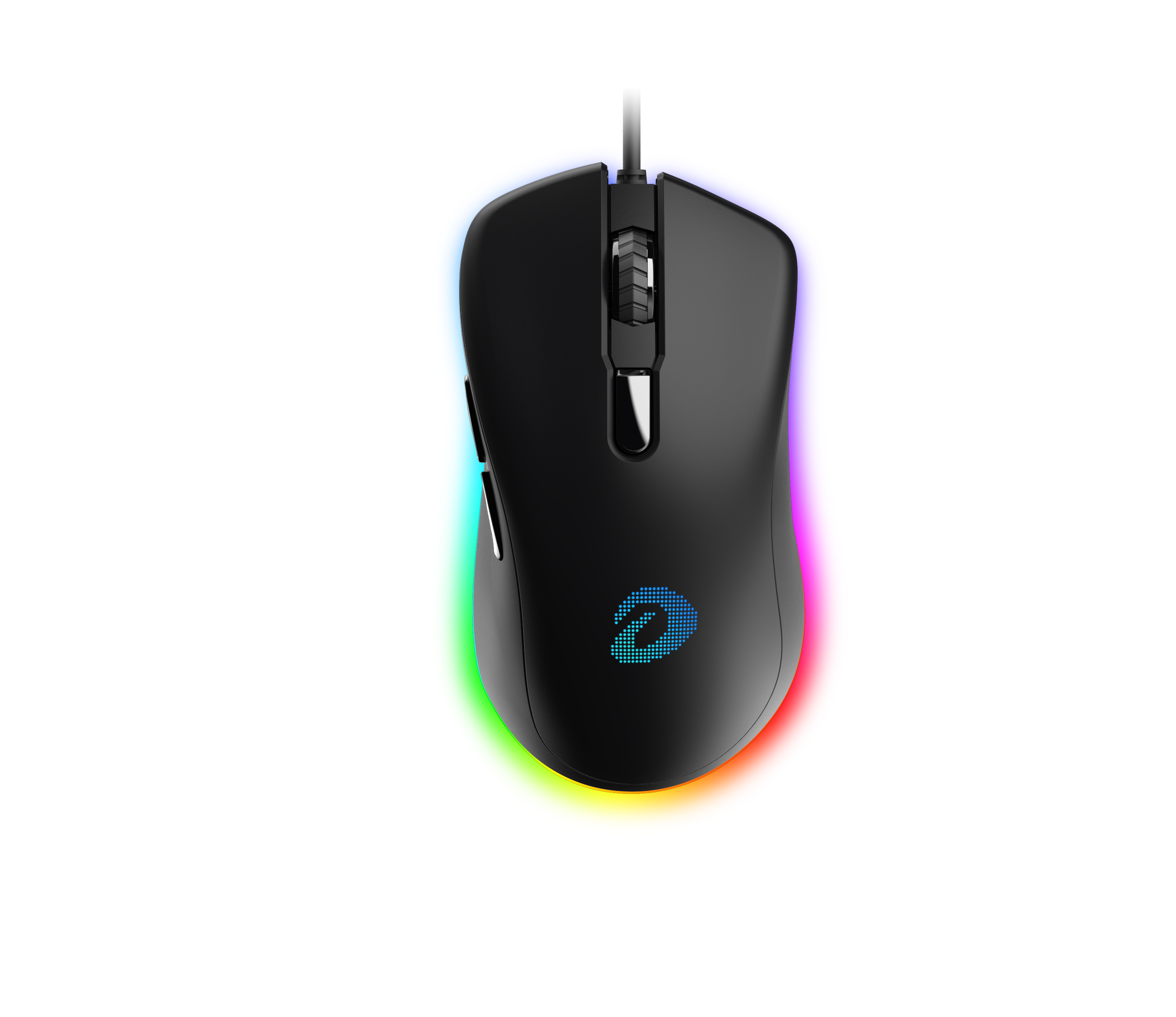 DAREU EM908 Wired RGB Gaming Mouse 6 Programmable Buttons 10000DPI(Open Box)